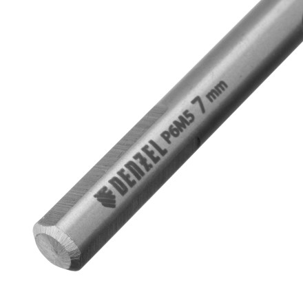 Сверло спиральное по металлу Denzel 7,0 x 109 мм, Р6М5, Golden Tip, 718237 купить в Тюмени