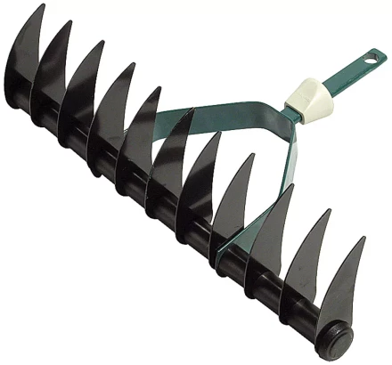 Грабли аэраторные RACO &quot;MAXI&quot;, с быстрозажимным механизмом, 11 зубцов / 350мм 4230-53838 купить в Тюмени