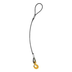 Строп канатный одноветвевой 1СК 10 т L=3.5 м с кч din 11.0 т опрессовка