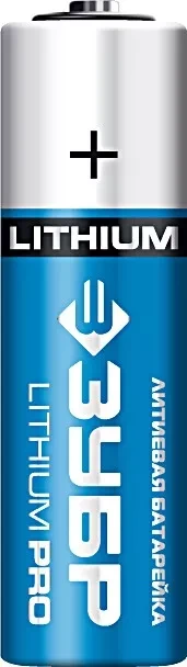 Батарейка ЗУБР "Lithium PRO", литиевая Li-FeS2, "AA", 1,5 В, 2шт 59202-2C купить в Тюмени