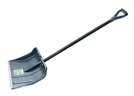 Лопата снеговая 490х370х1380 2 части (пластик.ковш дерев.черенок c пласт. ручкой)  PALISAD LUXE 61563 купить в Тюмени