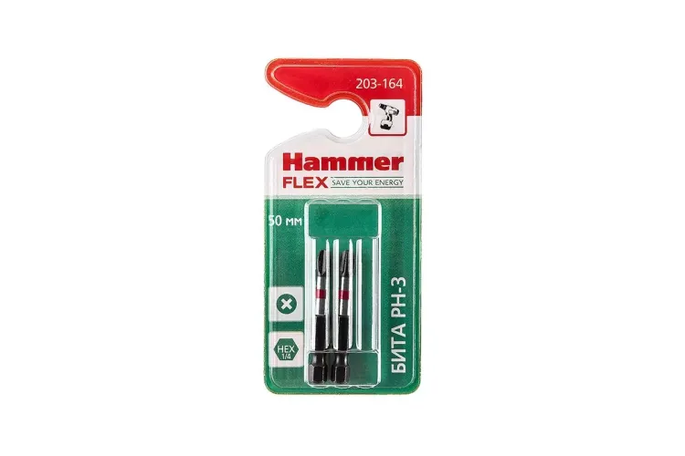 Бита HAMMER PH3 50мм (2шт) купить в Тюмени