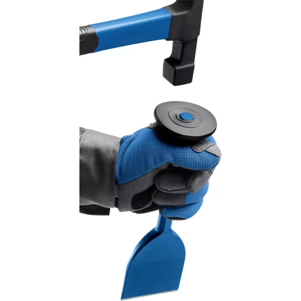 ЗУБР 75 х 250 мм, зубило-конопатка с протектором, Профессионал (2123-75) купить в Тюмени