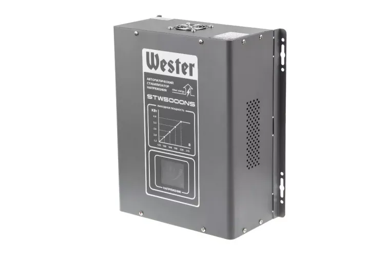 Стабилизатор напряжения WESTER STW5000NS купить в Тюмени