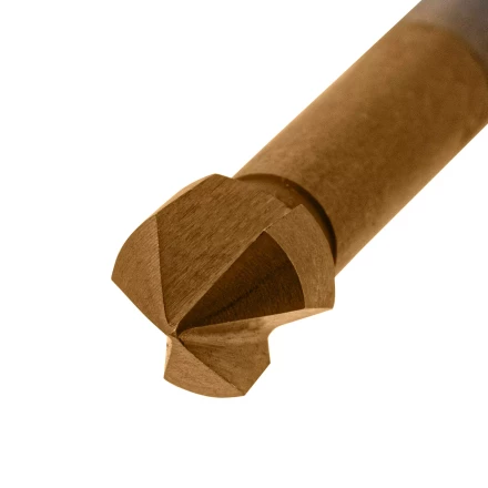 Зенковка конусная под М4, HSS, по металлу, цилиндрический хвостовик Denzel 72302 купить в Тюмени