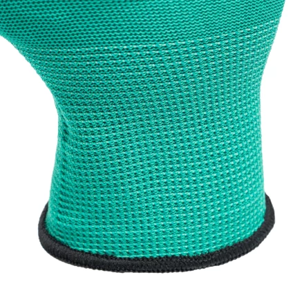 Перчатки полиэфирные с чёрным нитрильным покрытием, размер 9, 13 класс вязки// Palisad 678655 купить в Тюмени