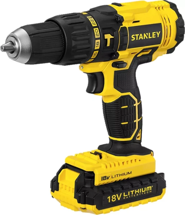 Дрель аккумуляторная SCH201D2K Stanley купить в Тюмени