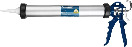 Пистолет для герметика ЗУБР &quot;ПРОФЕССИОНАЛ&quot;, закрытый, алюминиевый корпус, 600мл 06633-60 купить в Тюмени