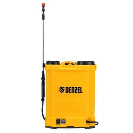 Опрыскиватель ранцевый аккумуляторный Denzel D-16LA, 16 л, 12 В, 8 Ач 64789 купить в Тюмени