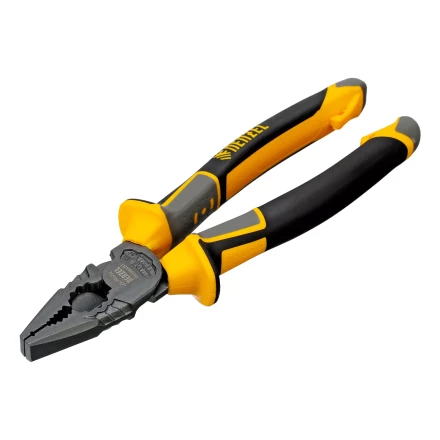 Плоскогубцы комбинированные 205 мм Denzel 17082, трехкомпонентные рукоятки купить в Тюмени