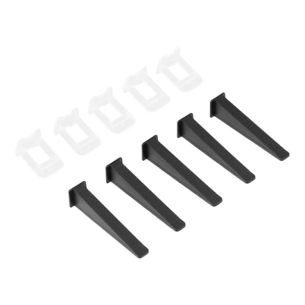 Комплект зажим + клин для системы выравнивания плитки СВП Ворота, 40/40 шт. в пакете Matrix 88117 купить в Тюмени