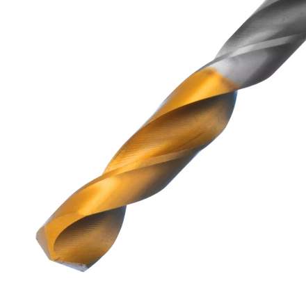 Сверло спиральное по металлу Denzel 7,5 x 109 мм, Р6М5, Golden Tip, 718238 купить в Тюмени