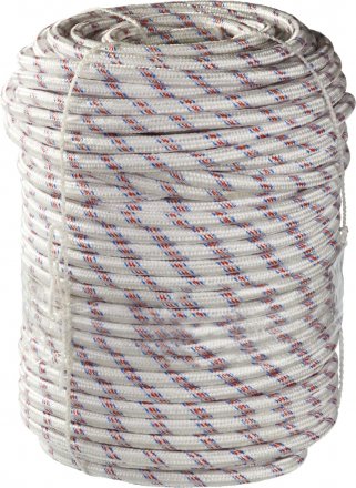 Фал плетёный полипропиленовый СИБИН 24-прядный с полипропиленовым сердечником, диаметр 12 мм, бухта 100 м, 1000 кгс 50215-12 купить в Тюмени