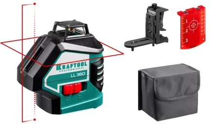 Нивелиры лазерные LL-360, 360 град, 20/70м, IP54 34645-2 купить в Тюмени