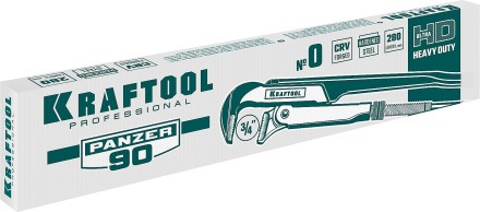 Ключ трубный с прямыми губками KRAFTOOL PANZER-90 2734-05 купить в Тюмени