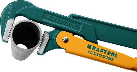 Ключ трубный с прямыми губками KRAFTOOL PANZER-90 2734-05 купить в Тюмени