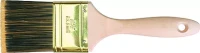 Кисть плоская Golden 1" искусственная щетина деревянная ручка / Matrix 83216
