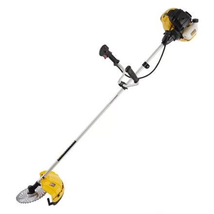 Триммер бензиновый DTL-43, 43 см3, неразъемная штанга, состоит из 2 частей Denzel 96263 купить в Тюмени