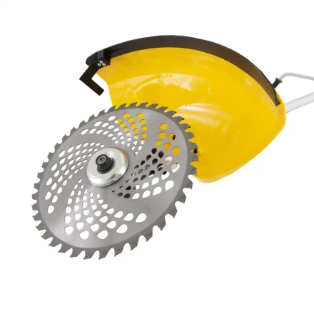 Триммер бензиновый DTL-43, 43 см3, неразъемная штанга, состоит из 2 частей Denzel 96263 купить в Тюмени