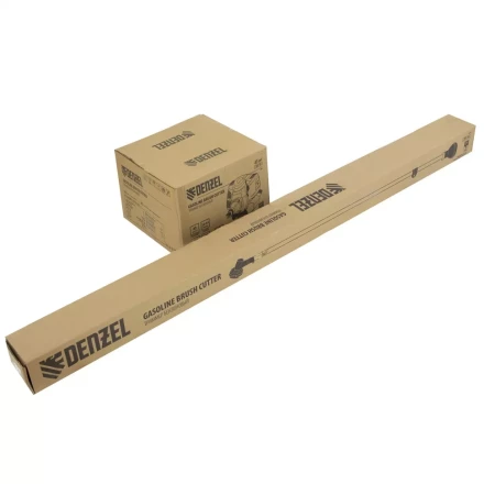 Триммер бензиновый DTL-43, 43 см3, неразъемная штанга, состоит из 2 частей Denzel 96263 купить в Тюмени