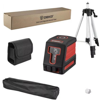 Уровень лазерный DKLL11 SET 2 DEKO, 065-0271, со штативом купить в Тюмени