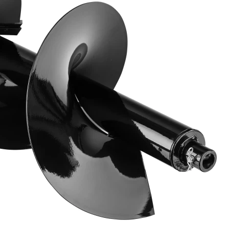 Шнек для грунта ER-300, диаметр 300 мм, длина 800 мм,соединение 20 мм, съемный нож Denzel 56010 купить в Тюмени