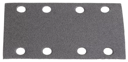 Лист шлиф. универс. URAGAN &quot;Оптимал. для тверд. пород дерева&quot; 8 отв. по линии, на липучке, для ПШМ, P100, 80х133мм, 10шт 907-22111-100-10 купить в Тюмени