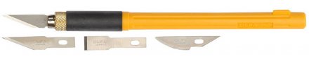 Набор OLFA Нож перовой с профильными лезвиями, 6мм, 4шт OL-AK-4 купить в Тюмени