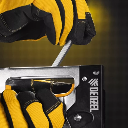 Скобы Denzel 12 мм, для мебельного степлера, тип 53, 2000 шт. 41103 купить в Тюмени