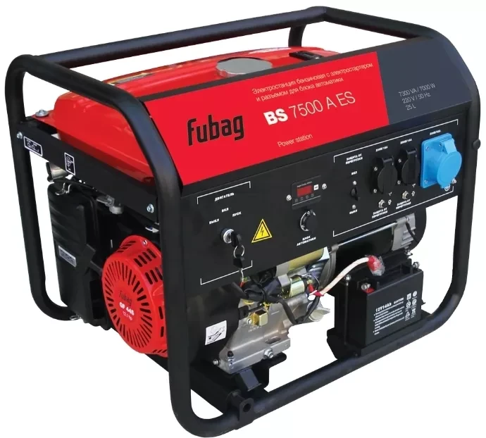 Генератор бензиновый FUBAG BS 7500 A ES купить в Тюмени