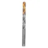 Сверло спиральное по металлу Denzel 8 x 117 мм, Р6М5, Golden Tip, 718239 купить в Тюмени