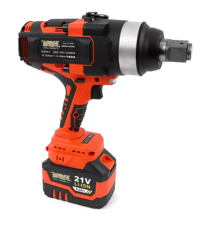 Аккумуляторный ударный гайковерт MESSER T9300 3000Нм 6Ач купить в Тюмени