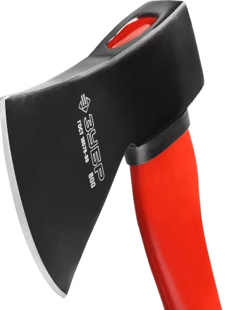 Топор ЗУБР &quot;МАСТЕР&quot; кованый с двухкомпонентной стеклопластиковой рукояткой, 0,8кг 2061-08 купить в Тюмени