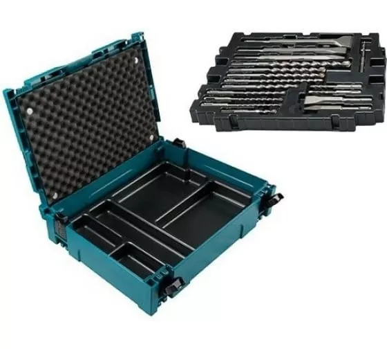 Набор буров и насадок SDS+ Makita B-53877, 17 шт, Makpac купить в Тюмени