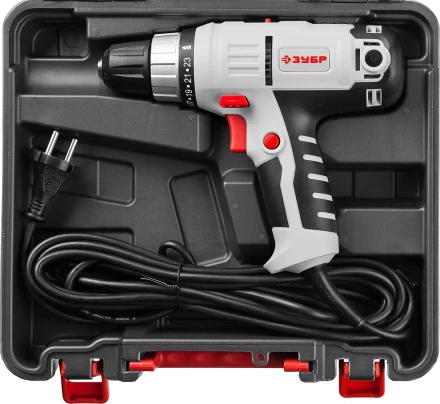 Дрель-шуруповерт сетевая в кейсе ЗСШ-300-2 К серия МАСТЕР купить в Тюмени