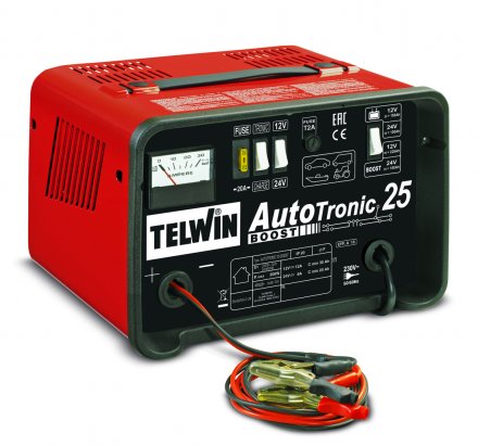 Зарядное устройство Telwin AUTOTRONIC 25 BOOST 230V 12V/24V  купить в Тюмени
