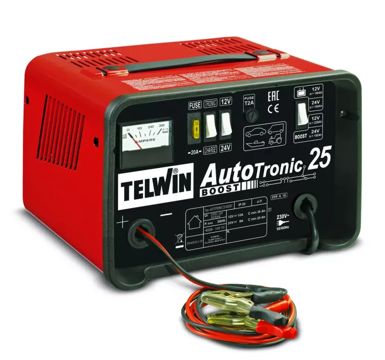 Зарядное устройство Telwin AUTOTRONIC 25 BOOST 230V 12V/24V купить в Тюмени