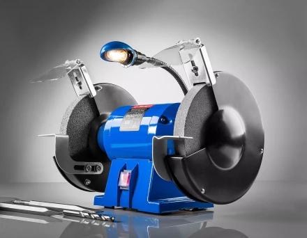 Точило с фонарем ЗТШМЭ-200-600 серия ПРОФЕССИОНАЛ купить в Тюмени