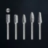 Зубр Набор твердосплавных борфрез, 5 шт.: B1020, C1020, F1020, H1025, L1025 (28815-H5) купить в Тюмени