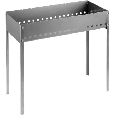 Мангал  GRINDA &quot;BARBECUE&quot;, усиленный, толщина 1,5мм, 700х300х700мм 427783 купить в Тюмени