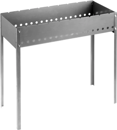 Мангал  GRINDA &quot;BARBECUE&quot;, усиленный, толщина 1,5мм, 700х300х700мм 427783 купить в Тюмени