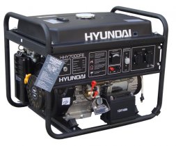 Бензогенератор Hyundai HHY 7000FЕ ATS + колеса