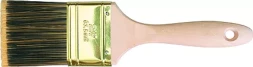 Кисть плоская Golden 1.5&quot; искусственная щетина деревянная ручка / Matrix 83218