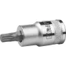 Торцовая бита-головка KRAFTOOL "INDUSTRIE QUALITAT", материал S2, SPLINE, сатинированная, 1/2", M6 27911-06_z01 купить в Тюмени