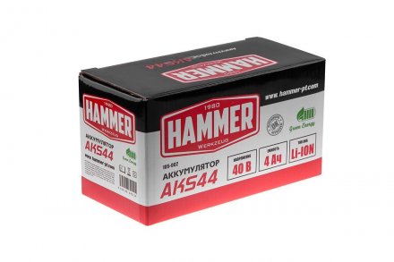 Аккумулятор HAMMER AKS44 (40В 4Ач Li-ion) купить в Тюмени
