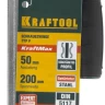 Струбцина, KRAFTOOL 32011-050-200, тип "F", DIN 5117, двухкомпонентная ручка, 50х200мм 32011-050-200 купить в Тюмени