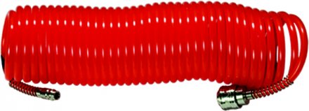 Шланг спиральный воздушный 5 м 18 бар с быстросъемными соединениями  MATRIX 57002 купить в Тюмени