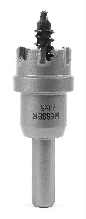 ТСТ коронка MESSER 24X5 с центрирующим сверлом и толкающей пружиной купить в Тюмени