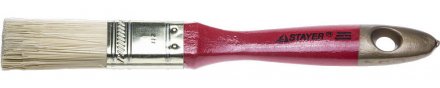 STAYER “KANEKARON-EURO”. Кисть плоская, искусственная щетина, деревянная ручка, 25мм 0106-025 купить в Тюмени
