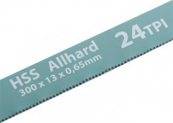 Полотна для ножовки по металлу 300 мм 24TPI HSS 2шт GROSS 77724